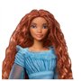 Mattel Disney La Petite Sirène Poupée La Petite Sirène Ariel Humaine, Avec Robe Bleue À Volants Et Chaussures Amovibles, 5 Point