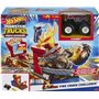 Hot Wheels Coffret de Jeu Monster Trucks Arena Smashers 5-Alarm Défi Incendie avec Un Camion-Jouet à 5 alarmes et 1 Voiture écra