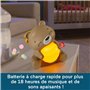 Fisher-Price Veilleuse musicale Mon Ourson Dodo avec lumière et minuteur personnalisable pour nouveau-nés, HRB18