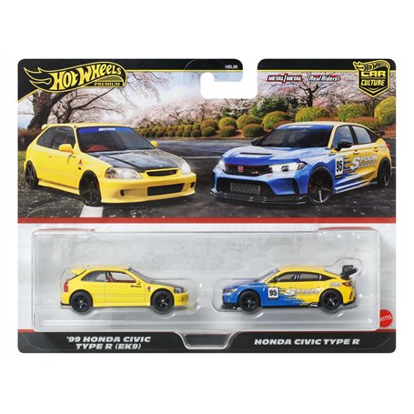 Hot Wheels® Coffret Car Culture Premium 2 Véhicules à l’échelle 1/64