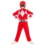 Rubies - HASBRO Power Rangers officiel - Déguisement Power Ranger rouge 7-8 ans