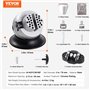 VEVOR Boulet de Graveur 78 mm Étau de Gravure Base Rotative à 360° Étau à Boule Mâchoire Réglable avec 30 Accessoires Outil de R