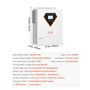 VEVOR Onduleur Solaire Hybride 3500 W Chargeur à Onde Sinusoïdale Pure Tout-en-Un, 24 V CC vers 220/230 V CA, avec Contrôleur So