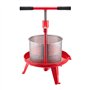 VEVOR Pressoir à Fruits Manuel 9 L, Presse à Vin Panier en Acier Inoxydable, avec Poignée en T et Structure Triangulaire, Presse