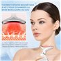 ChapStick Appareil Anti Rides Visage, 3 Modes Massage Visage, 7 Colors Appareils de Tonification pour le Visage, 45°C Gua Sha Él