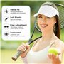 FCHUI Casquette à visière pare-soleil – Casquette de baseball pour femme et femme, longue visière plus épaisse avec bandeau régl