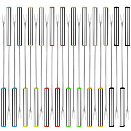 UptVin Fourchettes à Fondue 24 Pcs