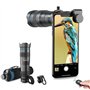 Apexel Objectif HD pour téléphone Portable - Téléobjectif 28X avec obturateur pour iPhone