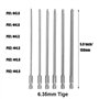 Gasea 6Pcs 6.35mm Queue Hexagonale Croix Magnétique Phillips Vis Tête Tournevis Kit Outils électriques Longueur de 150mm