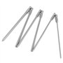 Gasea 6Pcs 6.35mm Queue Hexagonale Croix Magnétique Phillips Vis Tête Tournevis Kit Outils électriques Longueur de 150mm