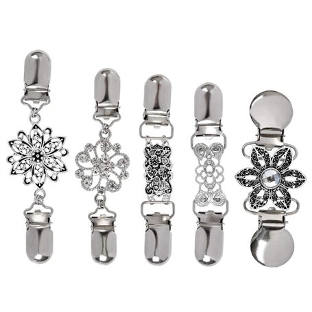 TIMESETL 5Pcs Pinces à Cardigan