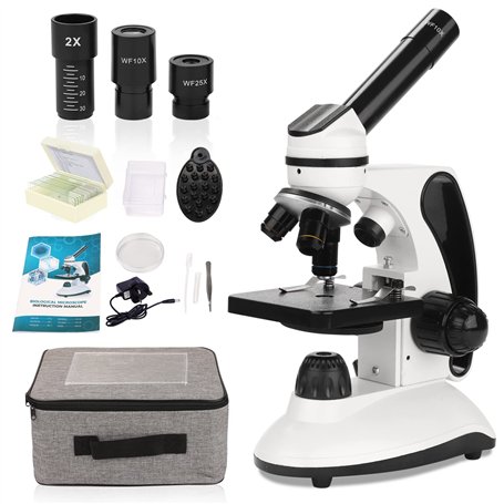 40X-2000X Microscope pour Enfants Adultes