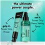 e.l.f. Spray Power Grip Dewy Setting - Formule ultra fine et longue durée - Fixe le maquillage pour une finition hydratée et pro