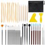 DICLLY Kit de 44 Outils de Poterie en Argile - Outil Modelage