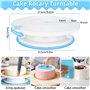 Outils de Cuisson pour Plateau Tournant Patisserie