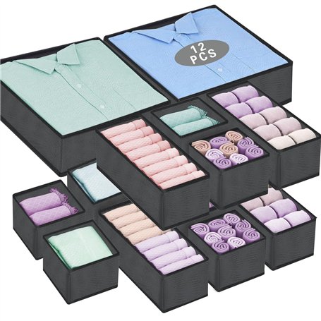 ENCOUN 12Pcs Boite Organisateur Tiroir