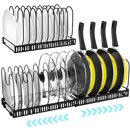 ZLPBAO Rangement Couvercle Casserole de Cuisine