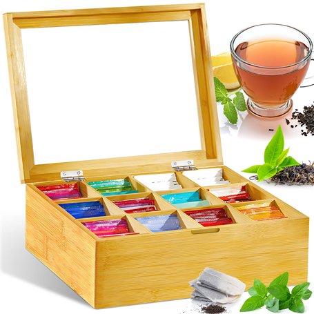 GUHAOOL Boîte à thé