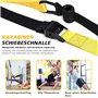 UONNER Sangle de Suspension d'exercice de Suspension Sangle Fitness Kit pour Musculation Multifonction Kit Entraînement Stretch 