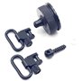 1.0'' Rifle Sling Swivels Remington 1100 Sling Mounting Kit - 12 Gauge Gun Magazine Cap Swivels S-8022