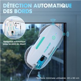 Gofodsil Store Occultant sans Percage 300 x 145CM Ont 12 Ventouses et 20 Attaches Auto-adhésives, 100% Store occultant Portable 