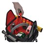 C.K Magma Sac à Outils Ouvert avec 27 Poches, Caisse a Outil de Technicien, Sac Outillage Vide de Electricien, Base Résistante à