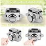 PERFETSELL 2 Pcs Verrouillage Push Lock Verrouillage de meubles de camping-car Verrouillage de bouton de verrouillage en métal T
