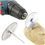 Disques de Coupe pour Outil Rotatif, Lames de Perceuse à Disque, HSS, Mini Lames de scie en acier rapide Circulaire pour la Coup