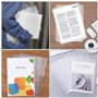 MIVIDE 90pcs Chemise Plastiques A4 Transparente, Dossier Pochette Document Plastique, Sous Chemise Plastique a4 pour Ranger et C