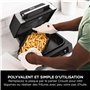 Ninja MAX 6-en-1 Grill d’intérieur et friteuse sans huile, 6 modes, cuit jusqu’à 6 hamburgers, capacité 3,8 l, faible dégagement