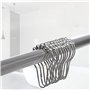 Crochets Rideau de Douche Anneaux pour Rideau de Douche en Acier Inoxydable pour Sa