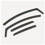 Lot de 4 déflecteurs d'air compatibles avec Peugeot 208 e-208 MK2 2020 2021 2022 2023 2024 2025 2026.