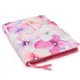 Protège Carnet De Santé Pour Bébé Fille – Motif Fleurs – Format A5 15x21 cm – Rabats Pour Ranger Les Ordonnances