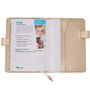 Protège Carnet De Santé Pour Bébé – Motif Biches – Format A5 15x21 cm – Rabats Pour Ranger Les Ordonnances
