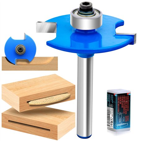 SERENEGALAXY Fraise à défoncer à biscuits avec tige de 6