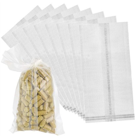 Prmape Sac Soluble PVA pour Pêche à la Carpe - 100 Pièces