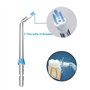 Embouts de rechange compatibles avec hydropulseur Waterpik, étui de rangement et 9 embouts, compatibles avec Waterpik Aquarius W