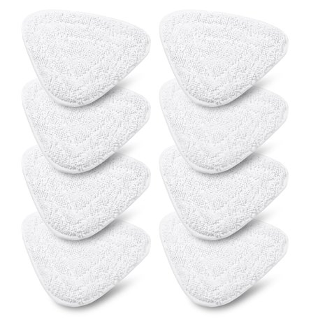 SOBEAU Lot de 8 Housses de Rechange pour Nettoyeur à vapeur Vileda Steam & Vileda Steam Plus