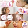 Lubibi Unicorn Ensembles de Maquillage Lavables pour Filles avec Vernis à Ongles, Rouge à Lèvres pour Les Cadeaux d'anniversaire