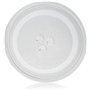 ADERTOS Plateau Micro Onde Universel 24.5cm Plateau pour Micro-ondes Plateau Tournant Universel en Verre Microwave Plate Turntab