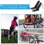 DIKEBAO Lot de 2 connecteurs d'attelage de remorque de vélo avec 4 Broches de coupleur pour remorque de vélo, attelage de remorq