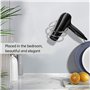 SWETON Porte Sèche Cheveux Mural, Rangement/Support de Sèche-Cheveux en 304 Acier Inoxydable, Accessoires pour Salle de Bain