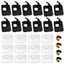 12 Pièces Tir à l'arc Repos avec 4 Pièces Bowstring Nock Point Accessoires de Tir à l'arc