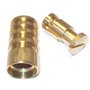 POOLCO Piton Douille Escamotable - pour Fixation bâche Couverture de Piscine sur Plage béton ou dallage - Alu/INOX - Unité