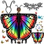 MOYKSRR Papillon Ailes pour Enfants