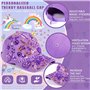 BEYAOBN Cadeaux pour Filles DIY Casquette de Baseball et Bouteille d'eau, Kit de Bricolage pour Enfants avec Sticker Licorne Str