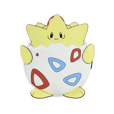 Loungefly Pokemon - Togepi - Mini Backpack - Sac Mignon à Collectionner - Idée de Cadeau - Produits Officiels - pour Les Garçons