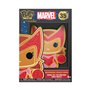 Funko Pop! Large Enamel Pin MARVEL: GINGERBREAD - Scarlet Witch - SCARLETT - Marvel ComicsPin en Émail - Broche Fantaisie Mignon