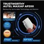 Autel AP200 Adaptateur Diagnostic Auto OBD2 Bluetooth pour Tous les Systèmes avec Codage d’Injecteur, AutoVIN, Service IMMO, RAZ