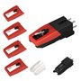 Stylineedle Lot de 5 Aiguilles pour Tourne-Disque avec 1 Cartouche pour Phonographe LP Platine Tourne-Disque Diamant Stylet de R